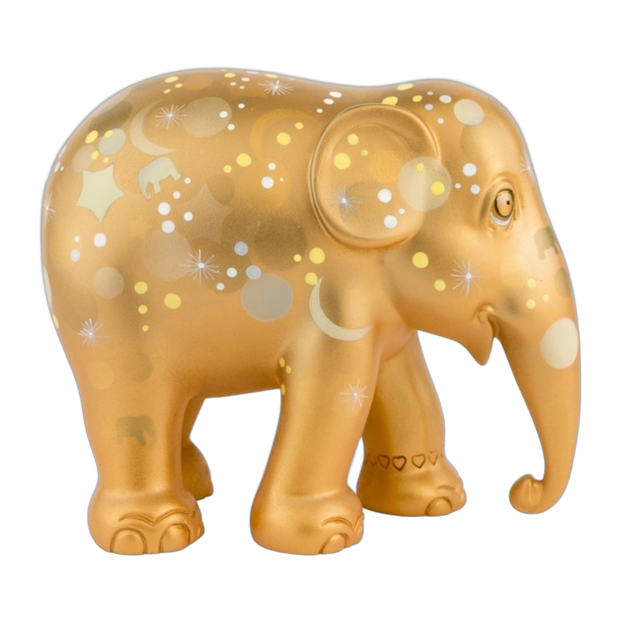 Elephant Parade - Sparkling Celebration Gold 10cm
