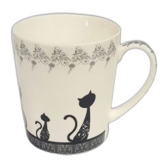Tasse avec des chats