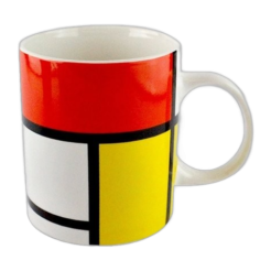 Tasse en boîte, Piet Mondriaan