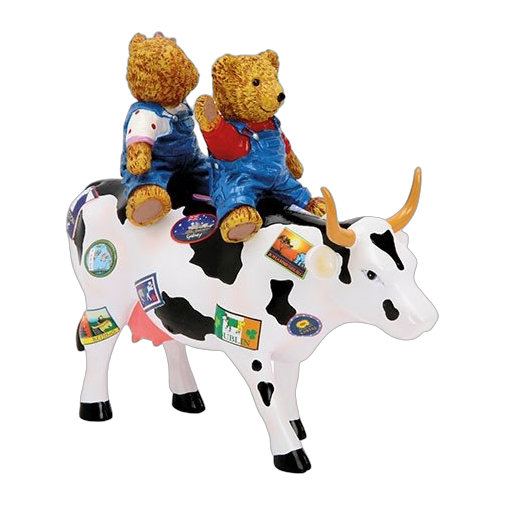 Teddy Bears on the Moove (medium resin)