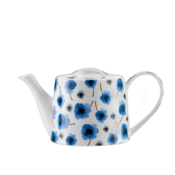 Théière Coquelicot Bleu