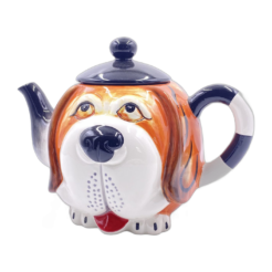 Théière design tete de chien