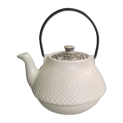 Théière Japonaise “Fushigi” blanche
