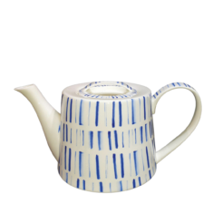 Théière Lignes Bleues