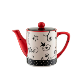 Théière Retro Rouge