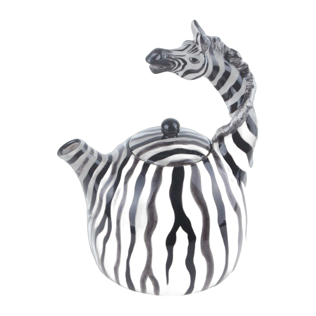 Théières design Zèbre