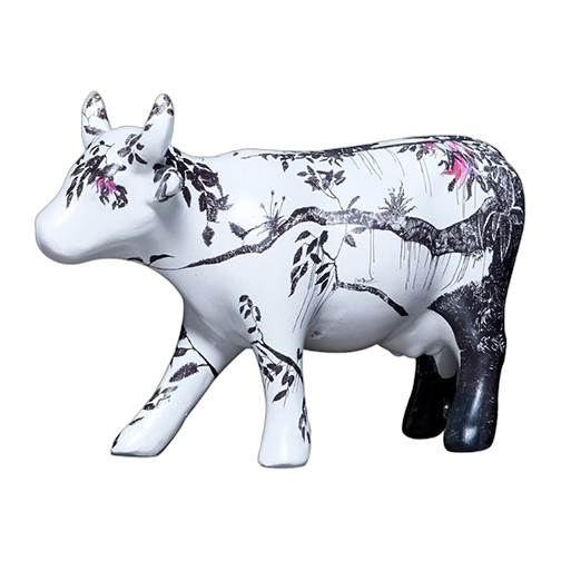 CowParade - Vaca da Mata (medium ceramic)