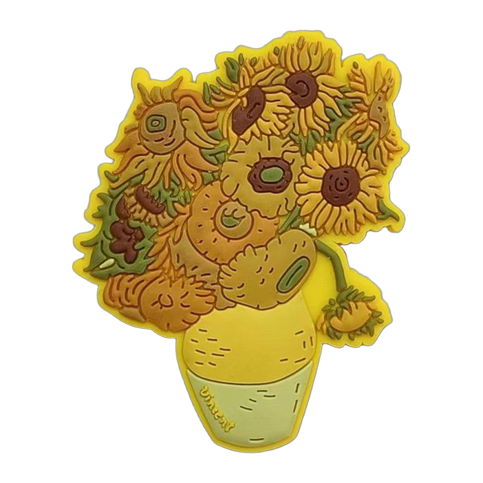 Van Gogh – Tournesols Aimant en PVC