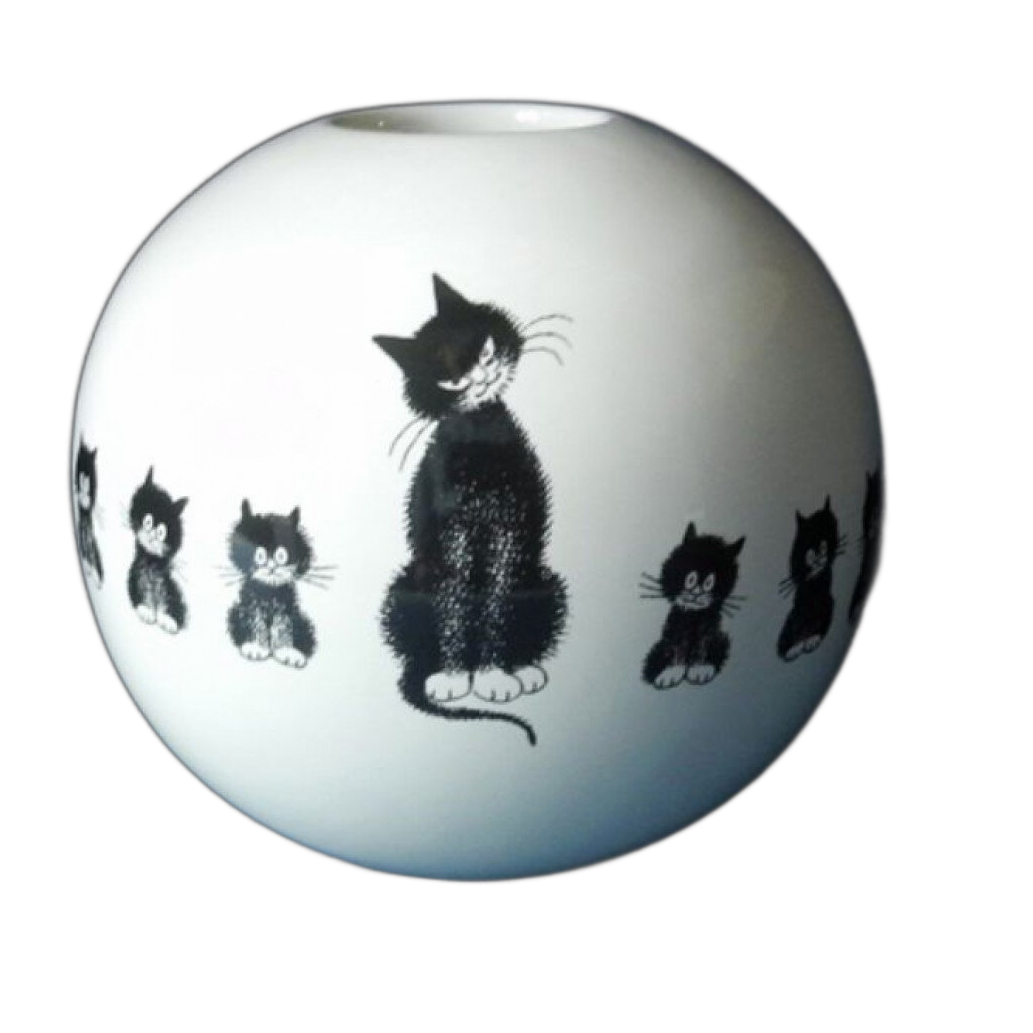 Vase Dubout – L’alignement (Sphérique)