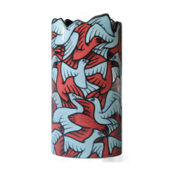 Vase Escher Oiseaux
