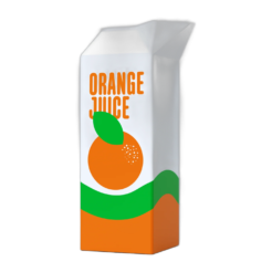 Vase jus d’orange
