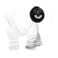 Elephant Parade - Zebra Beats 20cm
