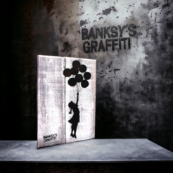 Banksy koelkastmagneet 78 x 53 mm – Flying Balloons Girl