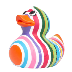 Stripey Duck 10cm