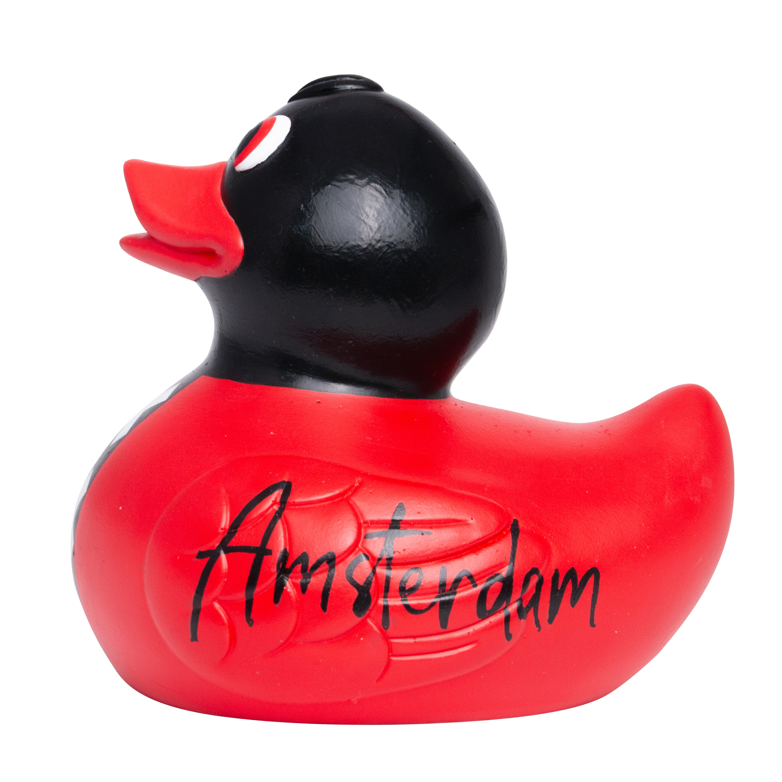 We Love Amsterdam Duck – côté gauche